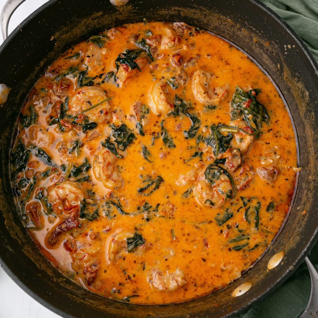 Shrimp Scampi Recipe Without Wine - Amira's Pantry
