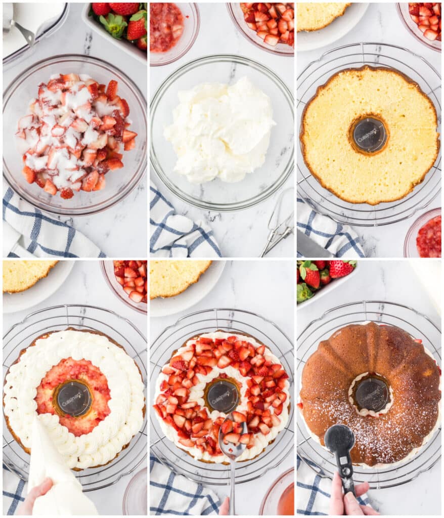 Strawberry Shortcake Bundt Cake (Fresh From Scratch) - Amira's Pantry