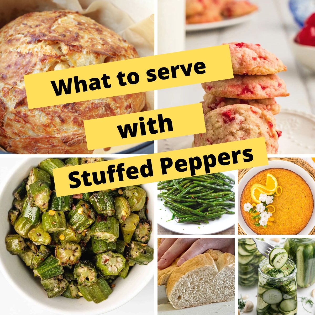 What to Serve with Stuffed Peppers (25+ Recipes) - Amira's Pantry