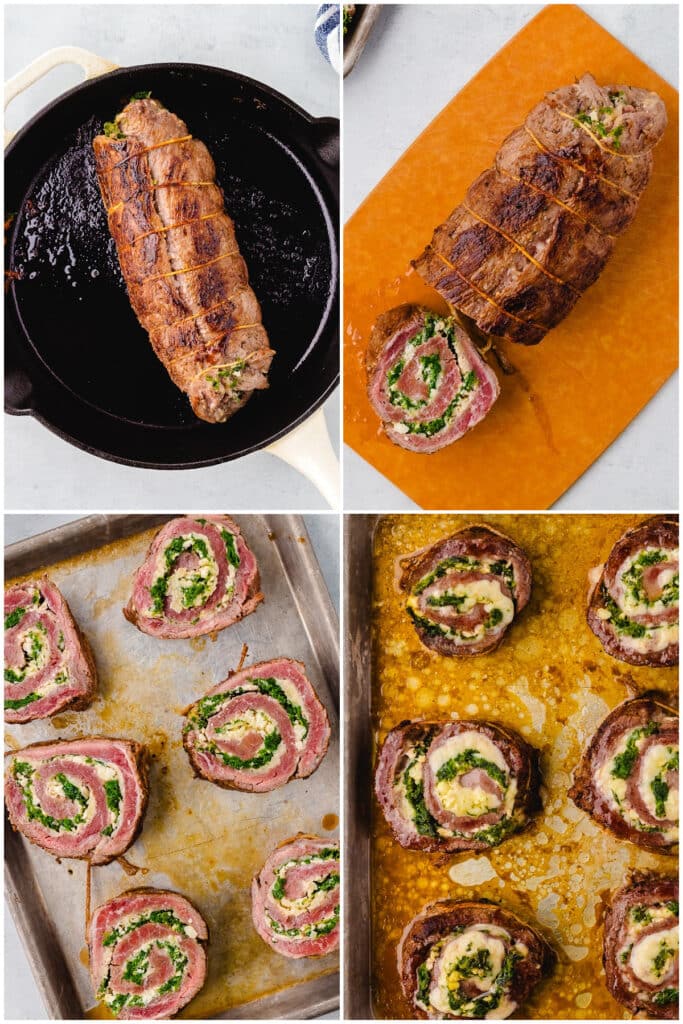 Flank Steak Pinwheels Recipe (Easy and Cheesy) Amira's Pantry