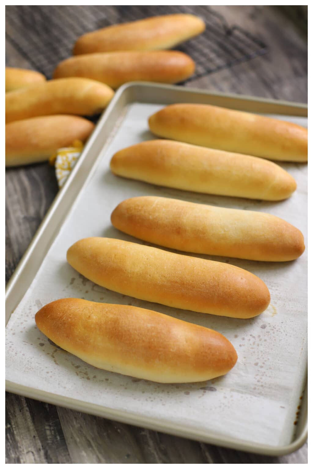 Easy Homemade Hot Dog Buns Recipe (From Scratch)- Amira's Pantry