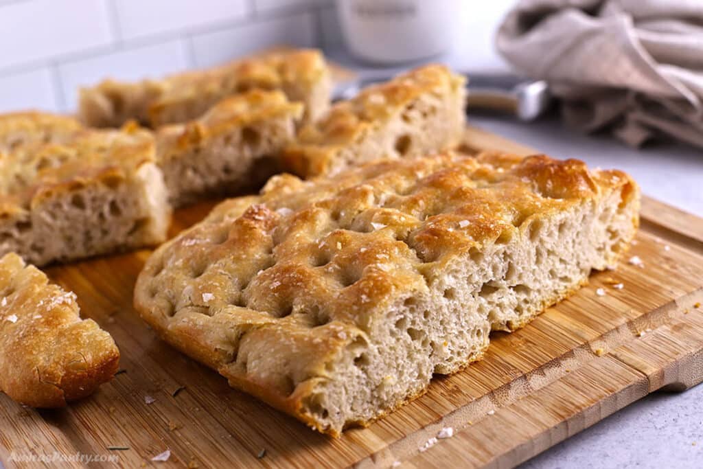 Overnight Focaccia (Easy No Knead Bread Recipe) Amira s Pantry