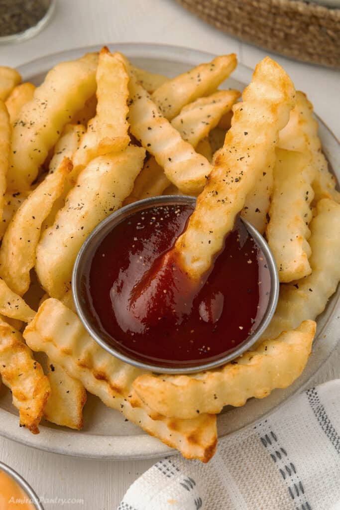 Air Fryer Frozen French Fries (Ready in Minutes) - Amira's Pantry