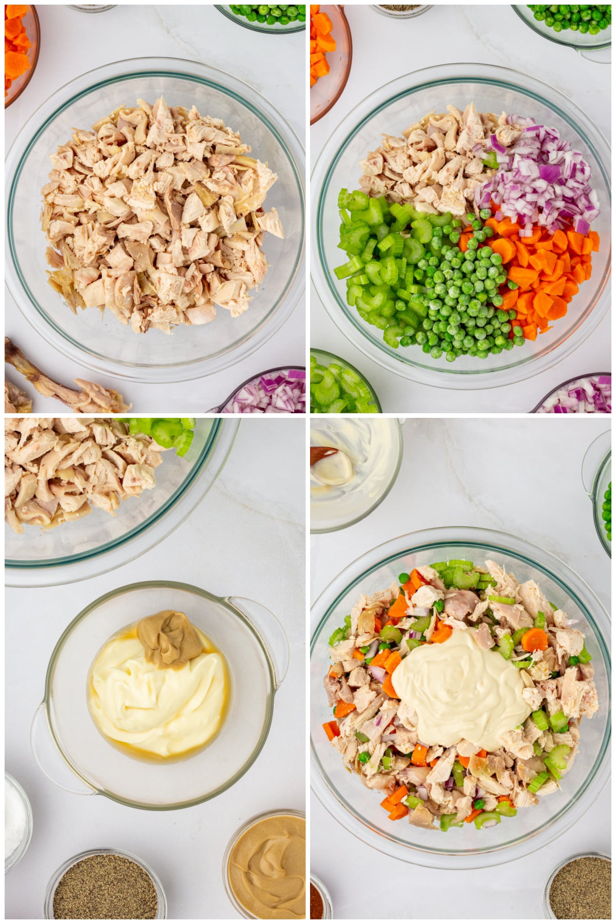 Instructions to make the salad recipe.