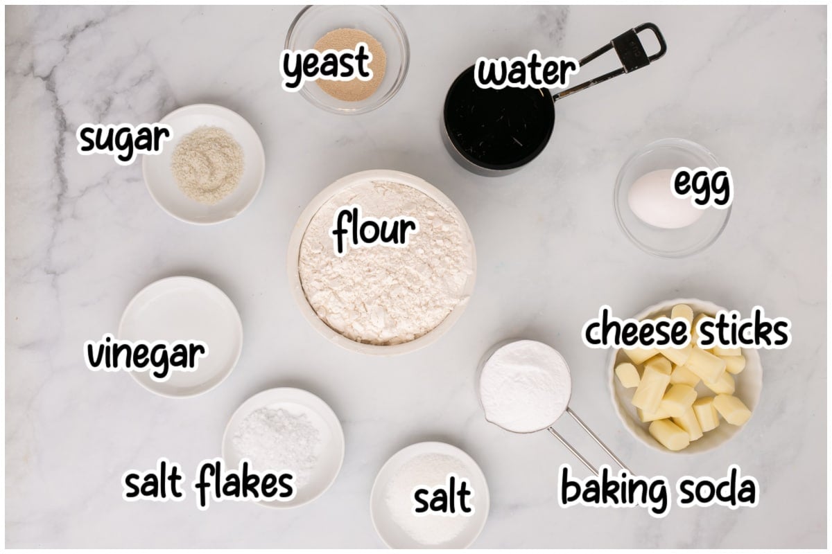 Ingredients for the recipe with text overlay.