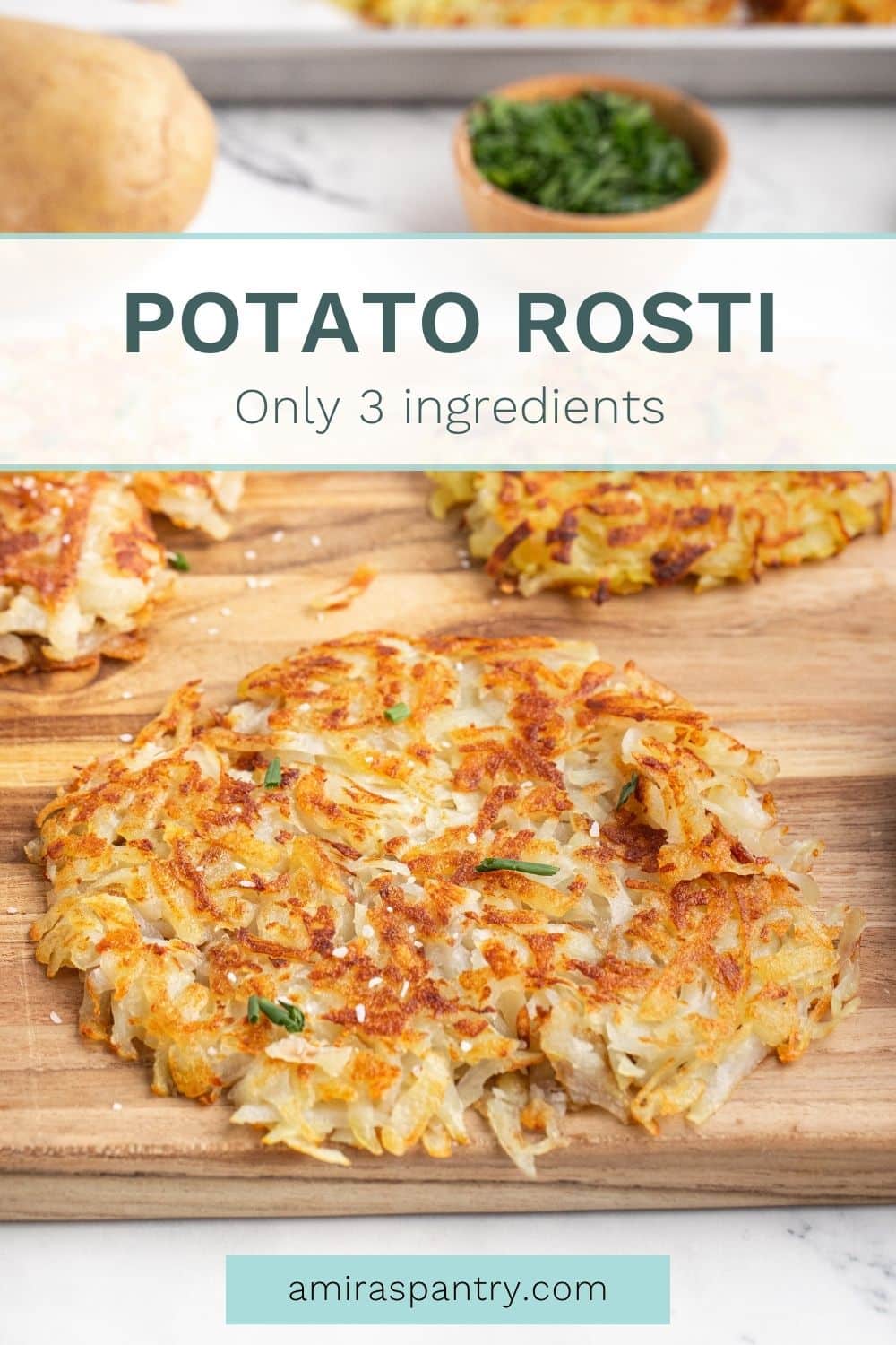 Potato Rosti (Rösti) - Amira's Pantry